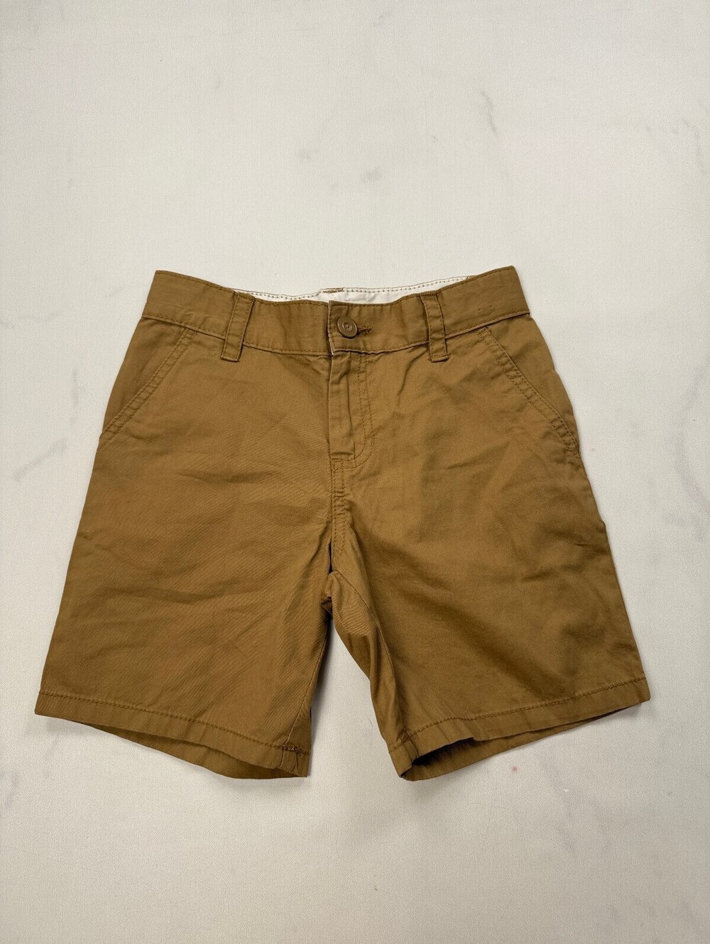 Cat & Jack Bermuda Shorts Khaki 90s VTG Adjustable - Boys 6